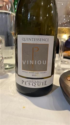 Rhônen laakso Ventoux Pesquié Quintessence 2023
