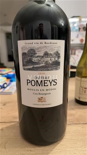 Bordeaux Moulis-en-Médoc Château Pomeys 2016