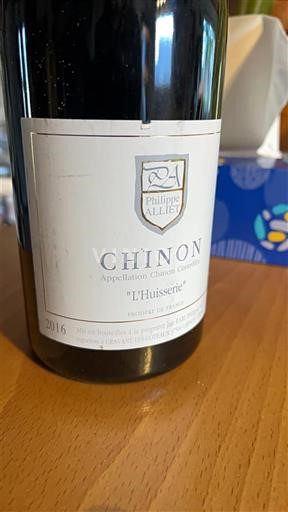 Vallée de la Loire Chinon Philippe alliet L'huisserie 2016