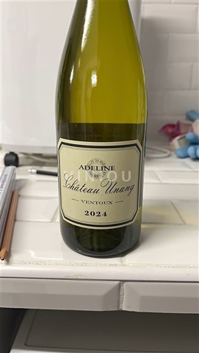 Rhônen laakso Ventoux Château Unang Adeline 2024