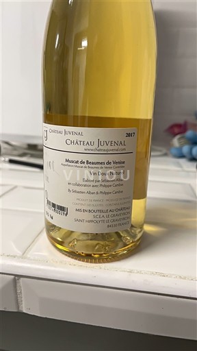 Rhônedalen Muscat de Beaumes de Venise Château Juvenal 2017
