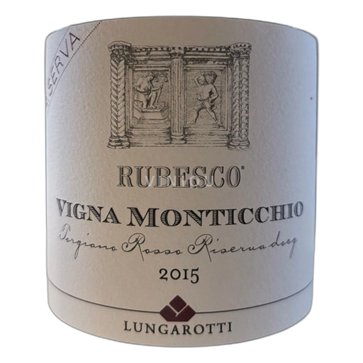 Úmbria Torgiano Lungarotti Rubesco vigna Monticchio Riserva 2015