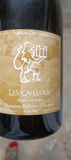 Rhônen laakso Côtes-du-rhône Domaine Rabasse Charavin Les Cailloux Plan de Dieu 2020