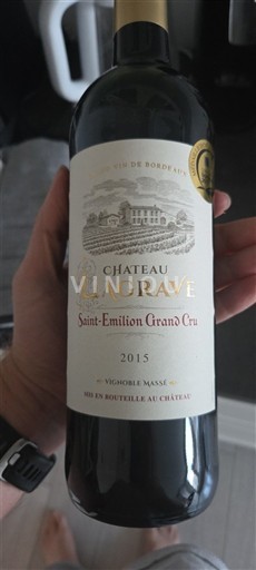 Bordeaux Saint-Émilion Grand Cru Grand Cru Château Lagrave 2015