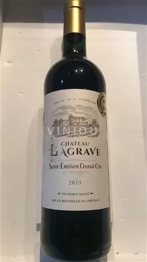 Bordeaux Saint-Émilion Grand Cru Grand Cru Château Lagrave 2015