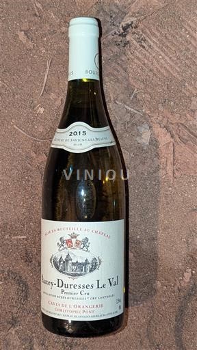 Burgundsko Auxey-Duresses Premier Cru Caves de l'Orangerie Christophe Ponnelle Le Val 2015