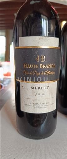 Southwest Not Specified Haute Brande Merlot 2016