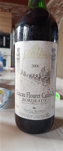 Bordeaux Château Flouret Cadeville 2000