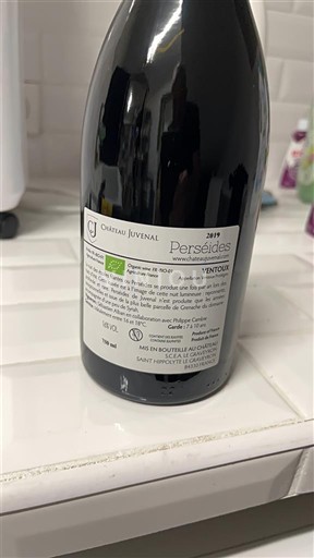 Rhônevallei Ventoux Château Juvenal Perséides 2019
