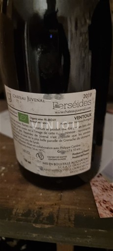 Vale do Ródano Ventoux Château Juvenal Perséides 2019