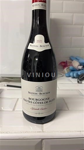 Bourgogne Không được chỉ định Nuiton-Beaunoy Grande 2021