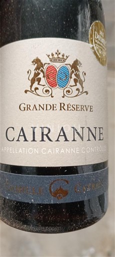 Rhônen laakso Cairanne Grande Réserve 2020