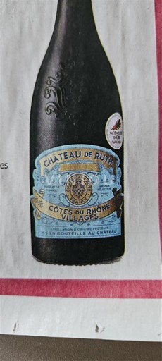 Thung lũng Rhône Côtes-du-rhône-villages Château Ruth Không niên vụ