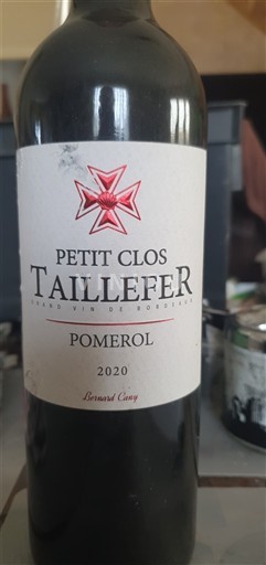 Bordéus Pomerol Taillefer Petit Clos 2020