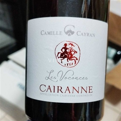 Valle del Ródano Cairanne Camille Cayran Les Voconces 2020