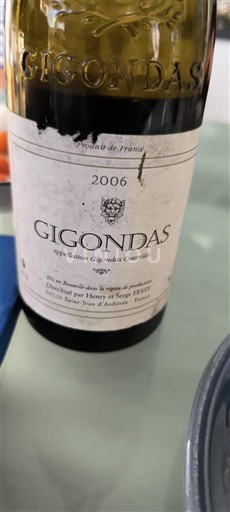 Rhônen laakso Gigondas Domaine Gour de Chaulé 2006