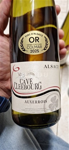 Alsace Auxerrois Cave de Cleebourg Auxerrois Non Millésimé