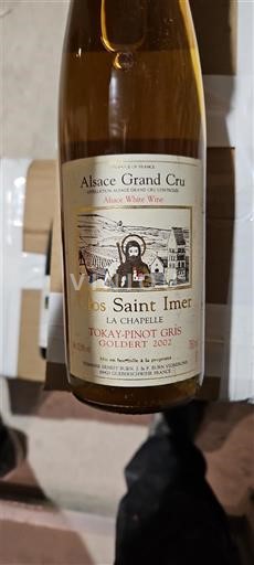 Alsace Unspecified Grand Cru Clos Saint Imer La Chapelle 2002