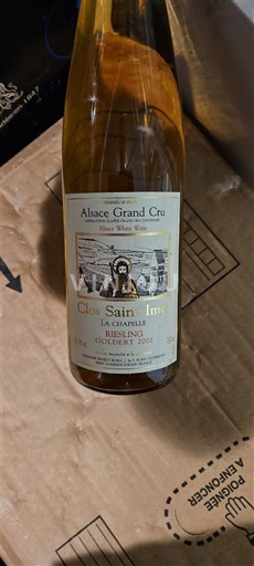 Alsace Unspecified Grand Cru Clos Saint-Imer La Chapelle Riesling Goldert 2003