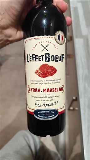 Languedoc y Rosellón País de Oc L'Effet Boeuf Syrah-Marselan 2023