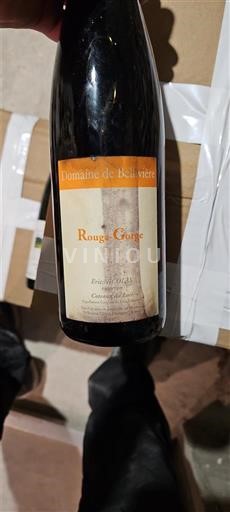 Thung lũng sông Loire Coteaux-du-Loir Domaine Bellivière Rouge Gorge 2004