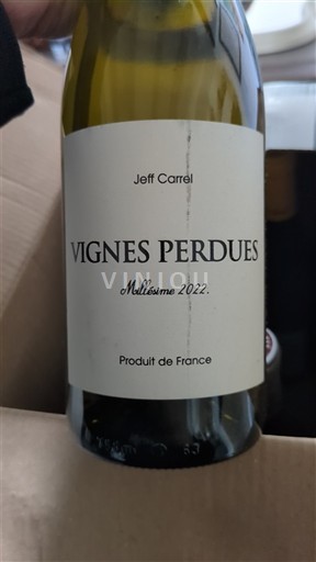 Languedoc and Roussillon Côtes Catalanes Jeff Carrel Vignes Perdues 2022