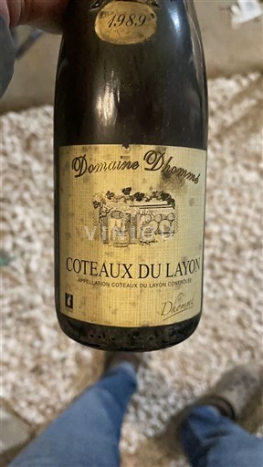 Loiredalen Coteaux-du-Layon Domaine Dhommé 1989