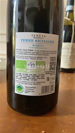 Sicílie Nespecifikováno Tenuta Rapitalà Piano Maltese Neročník