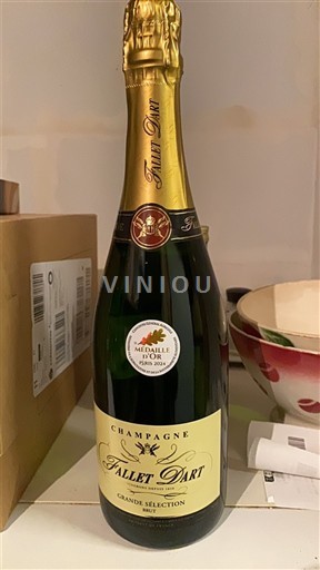 Champagne Fallet Dart Grande Sélection Niet-geïntegreerd