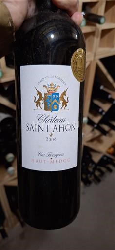Bordeaux Haut-Médoc Cru Bourgeois Château Saint Ahon 2008