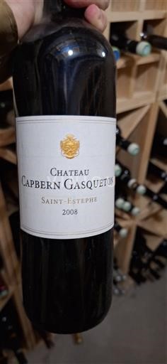 Burdeos Saint-Estèphe Château Capbern Gasqueton 2008