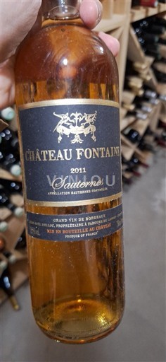 Bordeaux Sauternes Château Fontaine 2011