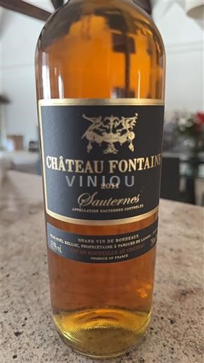 Bordeaux Sauternes Château Fontaine 2011