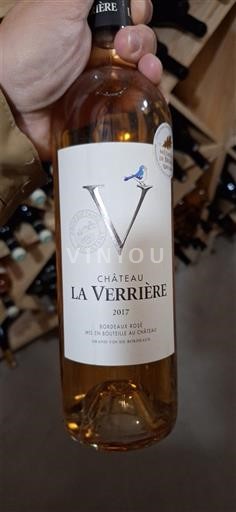Bordeaux Bordeaux rosé Château La Verrière 2017