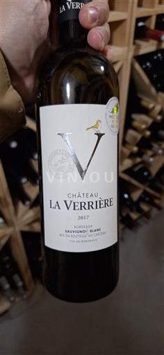 Bordeaux Château La Verrière 2017
