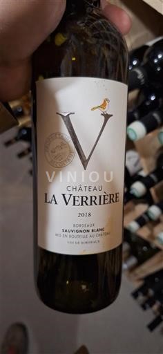 Bordeaux Château La Verrière 2018