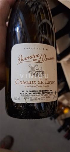 Dolina Loare Coteaux-du-Layon Domaine Moulin Neleten.