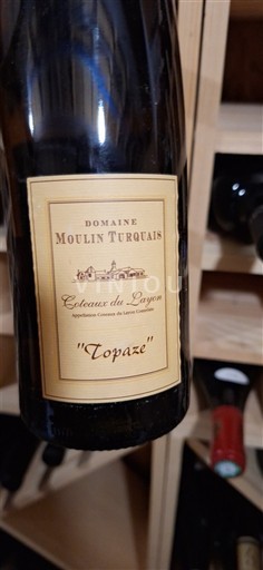 Dolina Loare Coteaux-du-Layon Domaine Moulin Turquais Topaze 2010