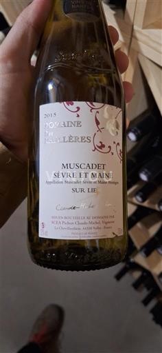 Loire-dalen Muscadet-Sèvre-et-Maine Domaine Des Raillères Sur Lie 2015