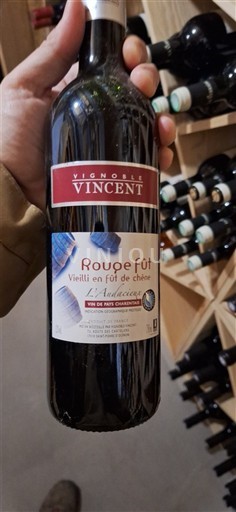 Akvitanska in Charentes Šarentec Vignoble Vincent L'Audacieux Neleten.