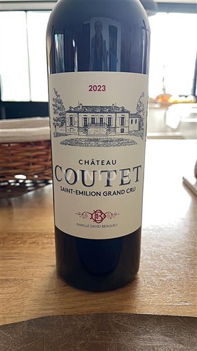 Bordeaux Saint-Émilion Grand Cru Grand Cru Château Coutet 2023