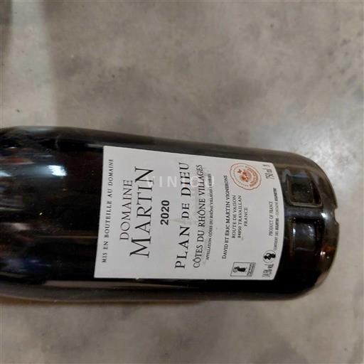 Rhônedalen Côtes-du-Rhône-Villages Domaine Martin 2020
