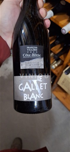 Valle del Ródano Côte-rôtie François Villard Le Gallet Blanc 2013