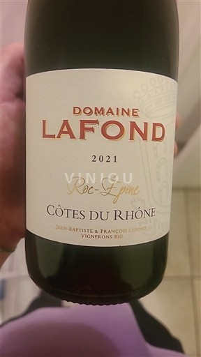 Rhône-dalen Côtes-du-Rhône Domaine Lafond Roc-Epine 2021