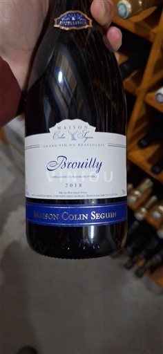 Beaujolais Brouilly Maison Colin Seguin Excellence 2018