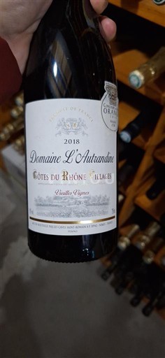 Rhônedalen Côtes-du-Rhône-Villages Domaine L'Austranlée Vieilles Vignes 2018