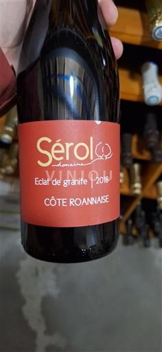 Thung lũng sông Loire Côte-roannaise Domaine Sérol Éclat de granite 2018