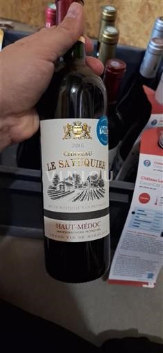 Bordeaux Haut-Médoc Château Le Sayuquier 2019