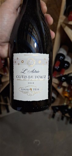 Thung lũng sông Loire Côtes-du-forez Louis Tête L'Astrée 2018
