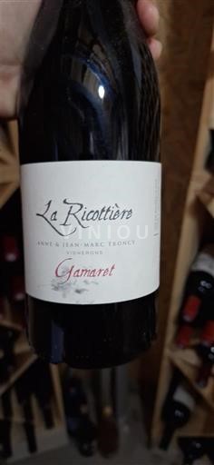 Rhônen laakso Rhône-laakso La Ricottière Gamaret Ei vuosikertaa